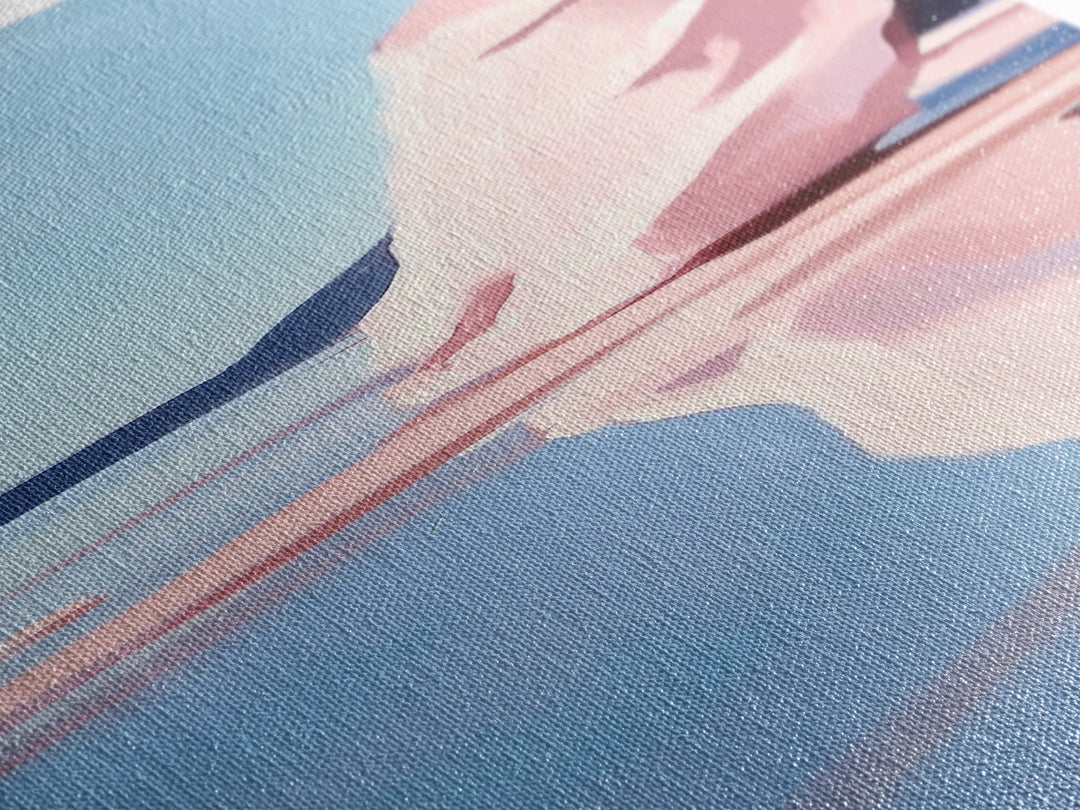 Rock Formation, Desert Landscape, Nature-Inspired Art, Earthy Tones, Boho Home Decor, Neutral Living Room Wall Art, Framed Canvas Print