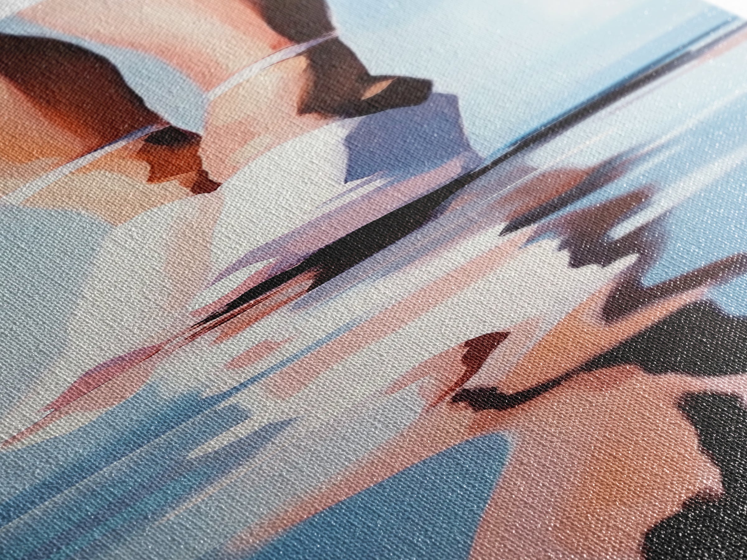 Ballet Feet, Water Reflection, Framed Canvas Print, Elegant Dance Art, Feminine Bedroom Decor, Pastel Aesthetic, Minimalist Wall Art