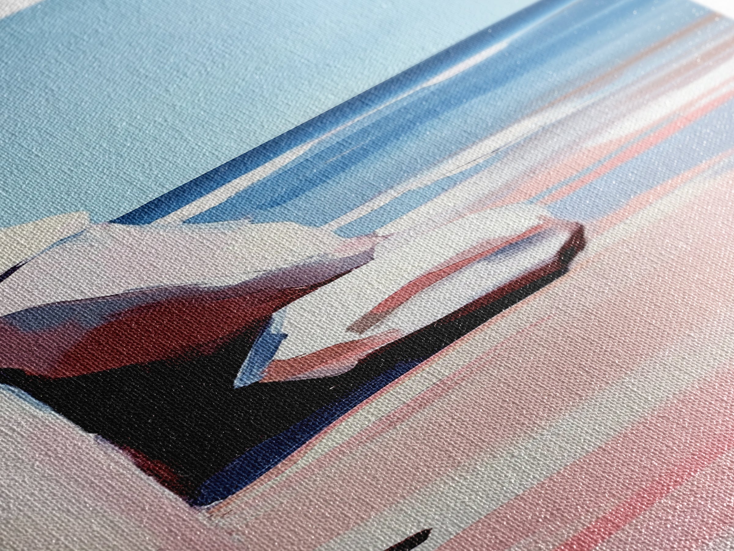 Coastal Rocks, Ocean Landscape, Beach House Wall Art, Minimalist Seascape, Relaxing Decor, Nature Painting, Canvas Print