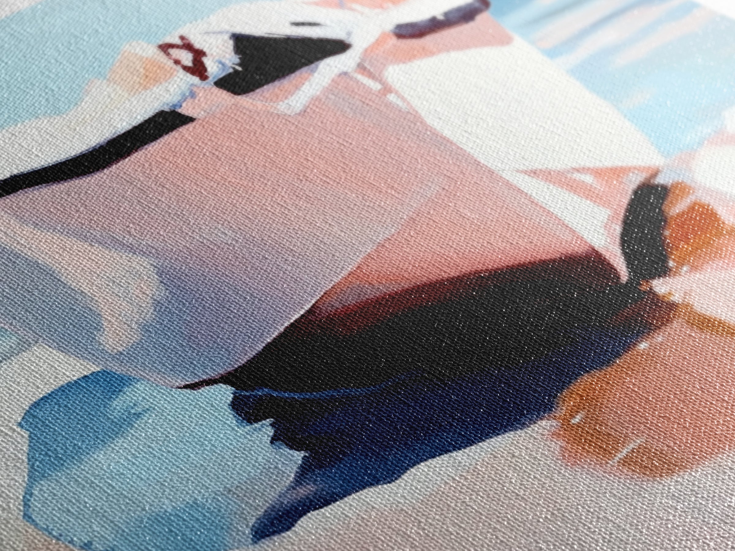 Beach Boat, Ocean Reflection, Coastal Calm, Canvas Print, Minimalist Nautical Art, Summer Home Decor, Living Room Wall Art, Tranquil Vibes