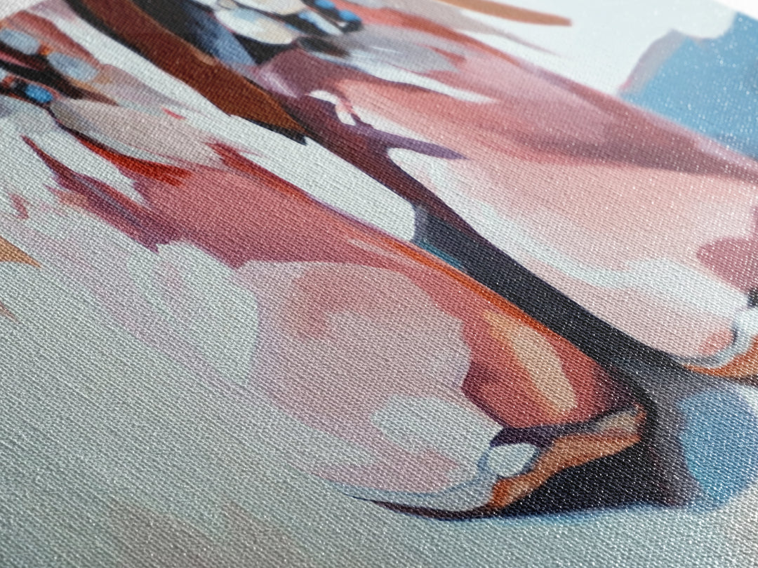 Boho Boots, Western Fashion, Beaded Cowboy Style, Rustic Aesthetic, Country Chic Decor, Modern Americana Art, Bedroom Wall Art