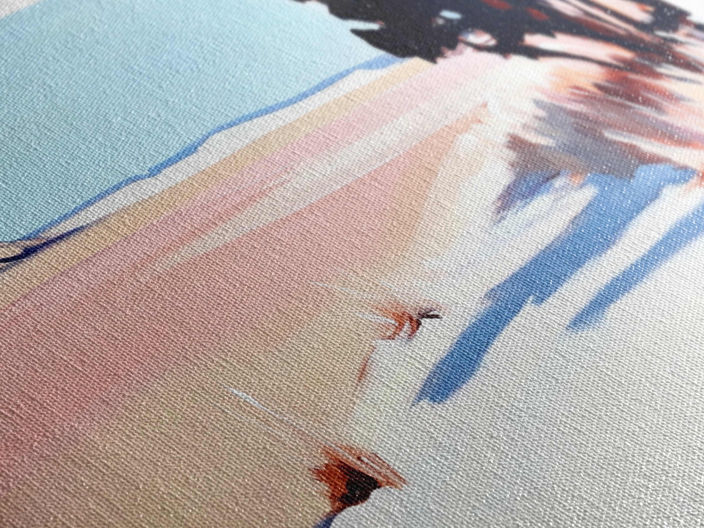 Desert Pathway, Minimalist Landscape Art, Warm Pastel Print, Earthy Aesthetic, Rustic Wall Decor, Bedroom Art, Canvas Print