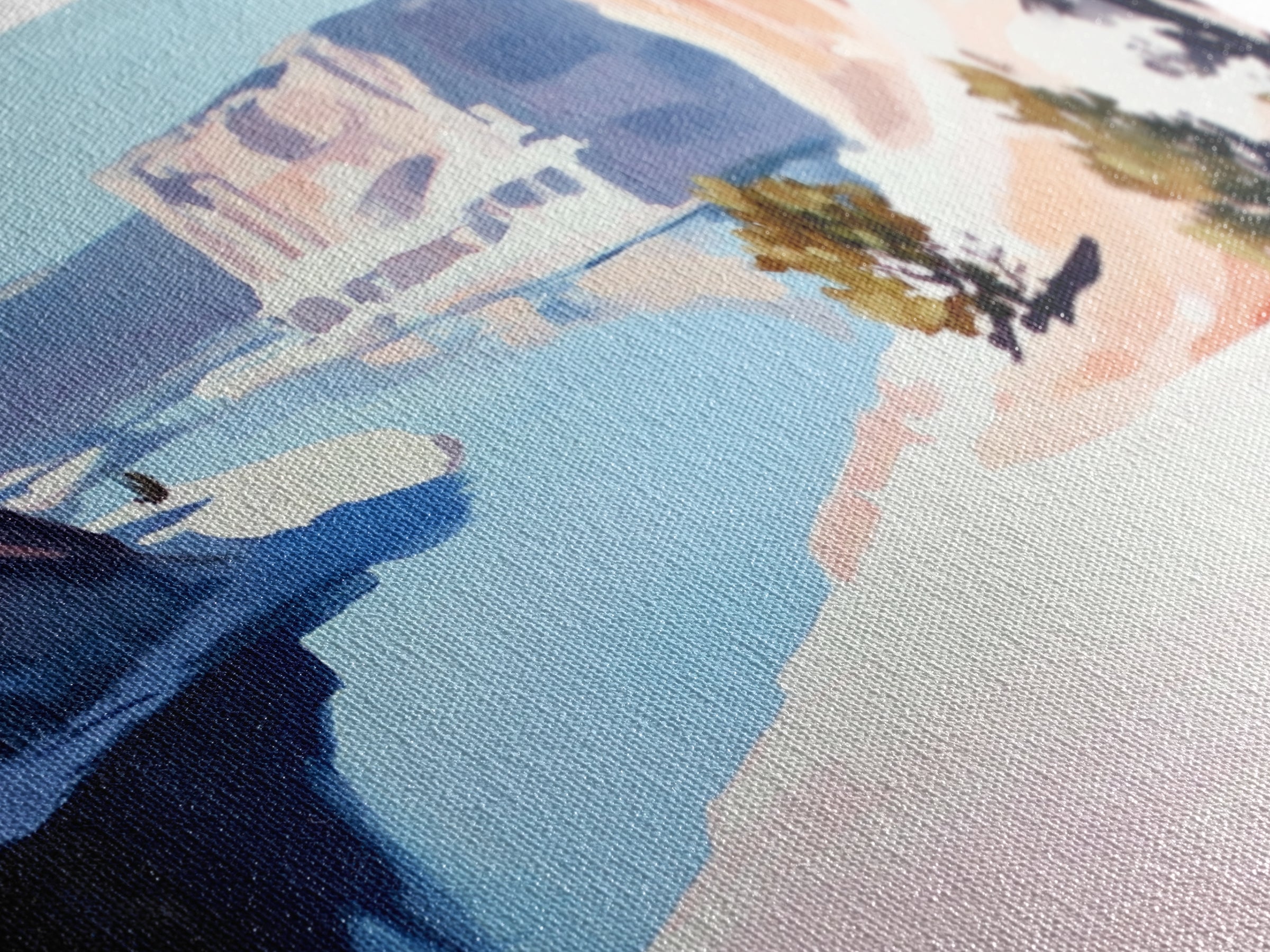 Desert River, Southwest Landscape, Canvas Print, Boho Wall Art, Nature Painting, Earthy Home Decor, Western Art, Office Wall Art