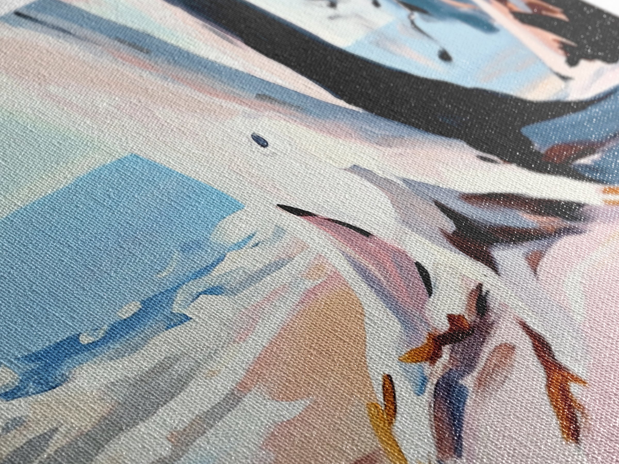 Beach Tree, Coastal Roots, Modern Nature Art, Minimalist Seascape, Living Room Wall Art, Tranquil Landscape, Canvas Print