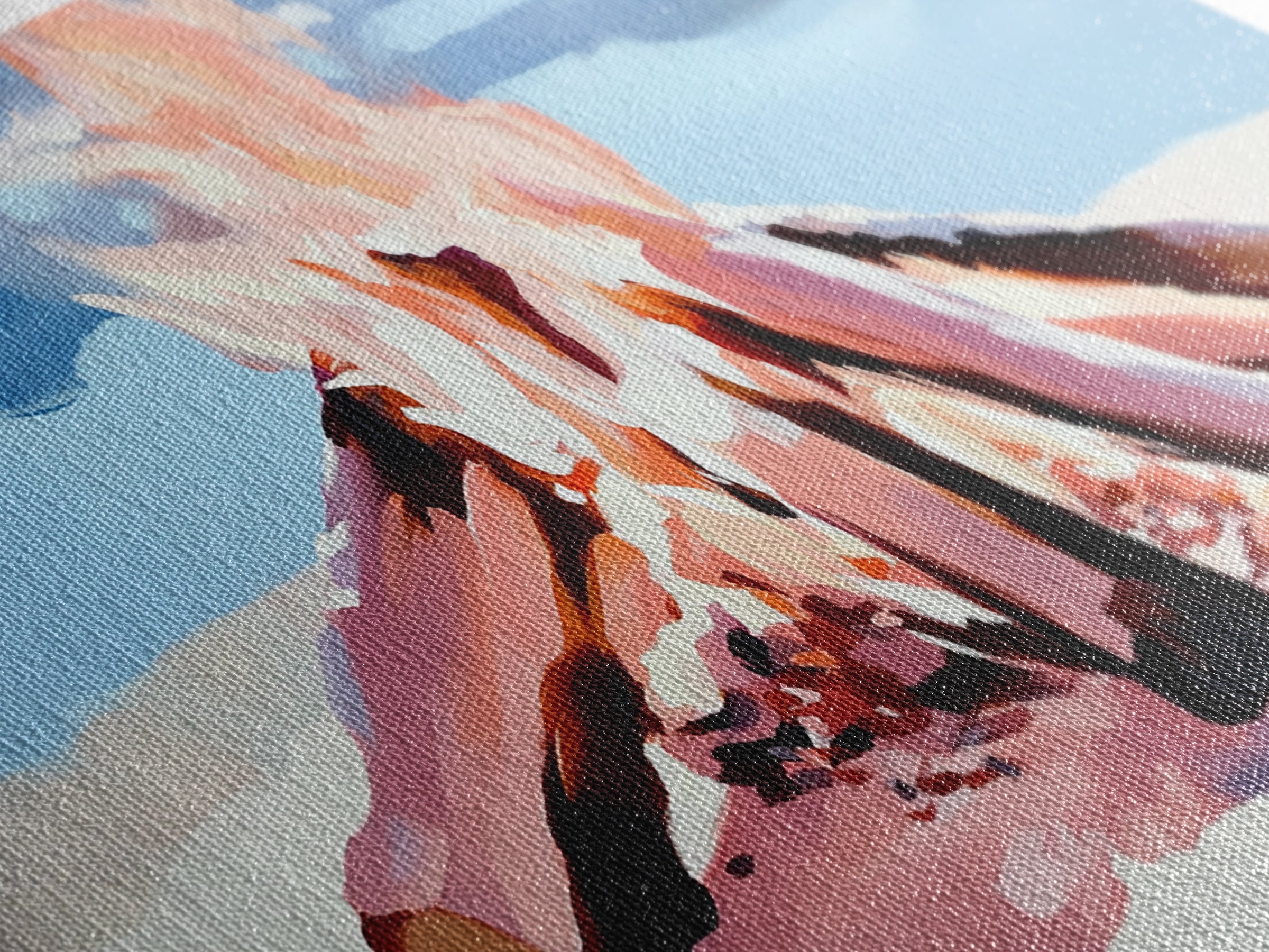 Campfire, Cozy Glow, Autumn Wall Art, Rustic Home Decor, Boho Adventure Aesthetic, Living Room Art, Framed Canvas Print, Gift Idea