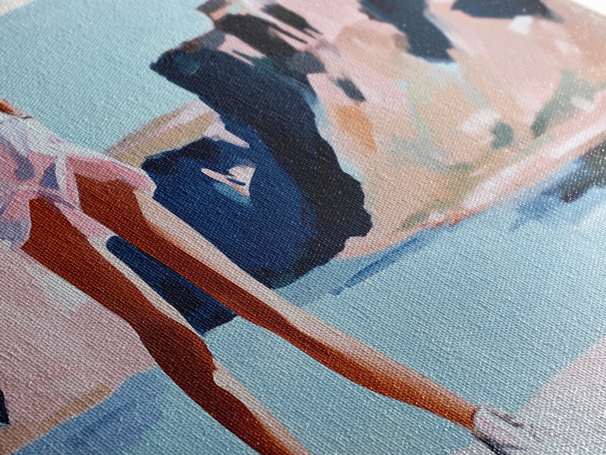 Desert Hike, Canyon View, Travel Photography Art, Adventure Aesthetic, Wanderlust Inspired Decor, Modern Boho Style, Framed Canvas Print