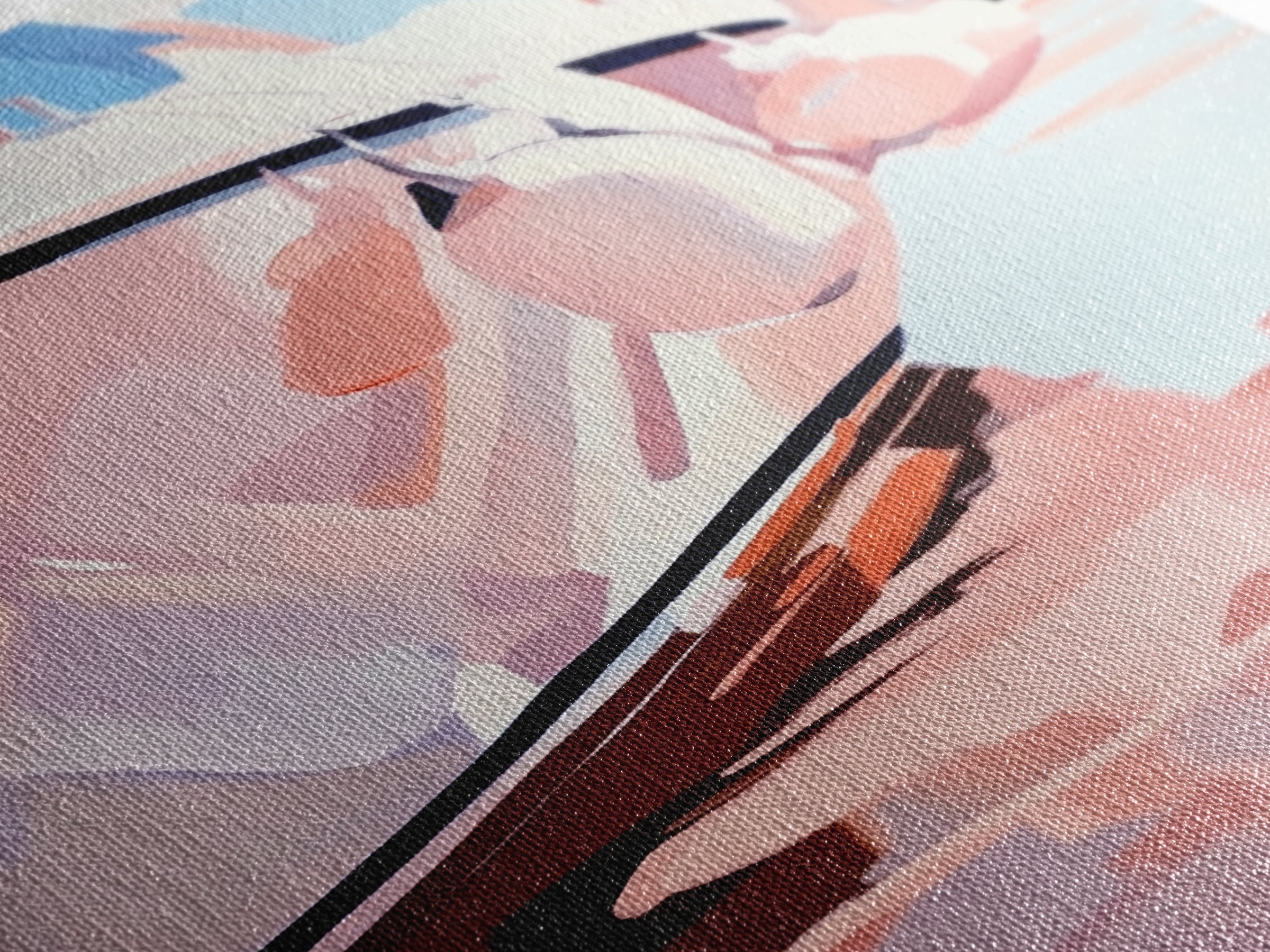 Coastal, Boat, Reflection, Nautical, Framed Canvas Print, Modern Wall Art, Minimalist Decor, Ocean Wall Art, Living Room Artwork, Beach Aesthetic