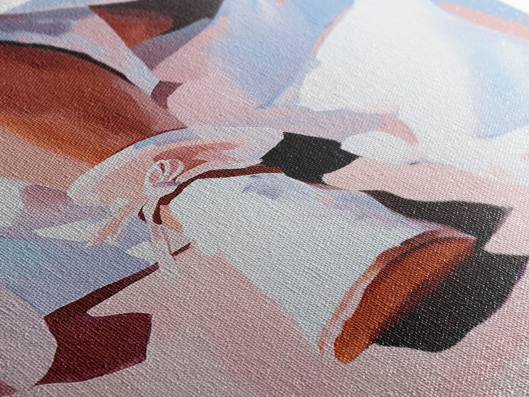 Ballet Shoes, Feminine Art, Elegant Decor, Fashion Print, Framed Canvas Print, Modern Wall Art, Soft Aesthetic, Romantic Artwork