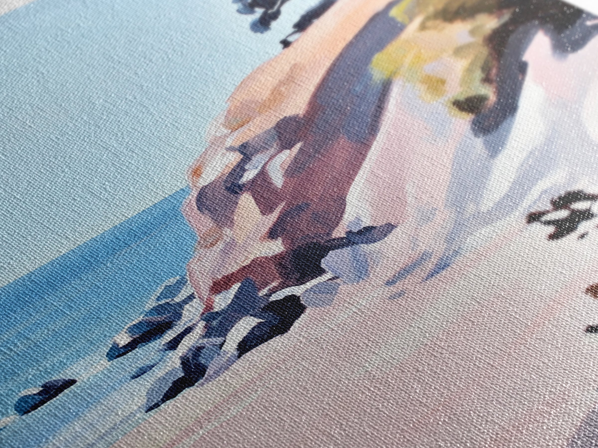 Coastal Cliffs, Ocean View, Seascape, Canvas Print, Beach Wall Art, Modern Home Decor, Minimalist Artwork, Bedroom Wall Art