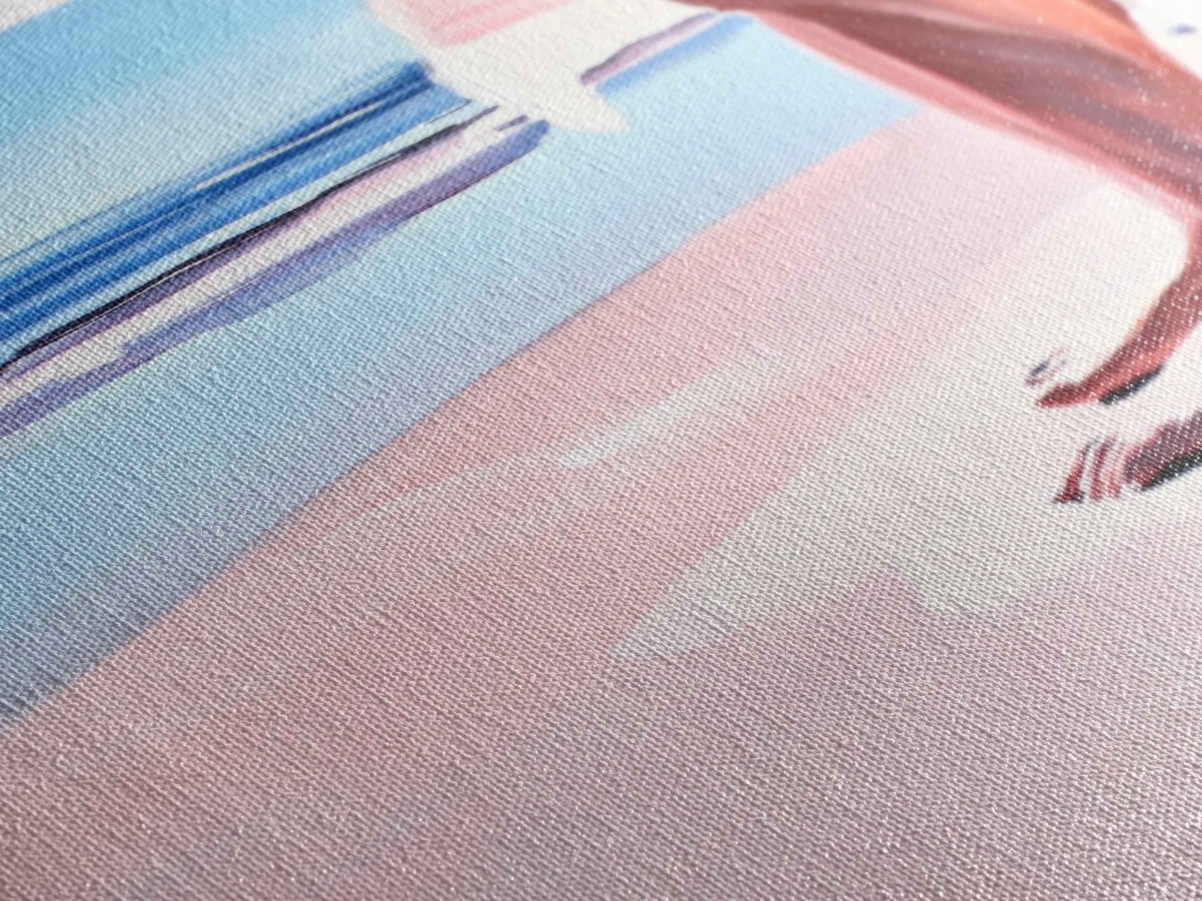 Barefoot Beach, Ocean View, Coastal Serenity, Minimalist Art, Framed Canvas Print, Seaside Aesthetic, Bedroom Decor, Relaxing Wall Art