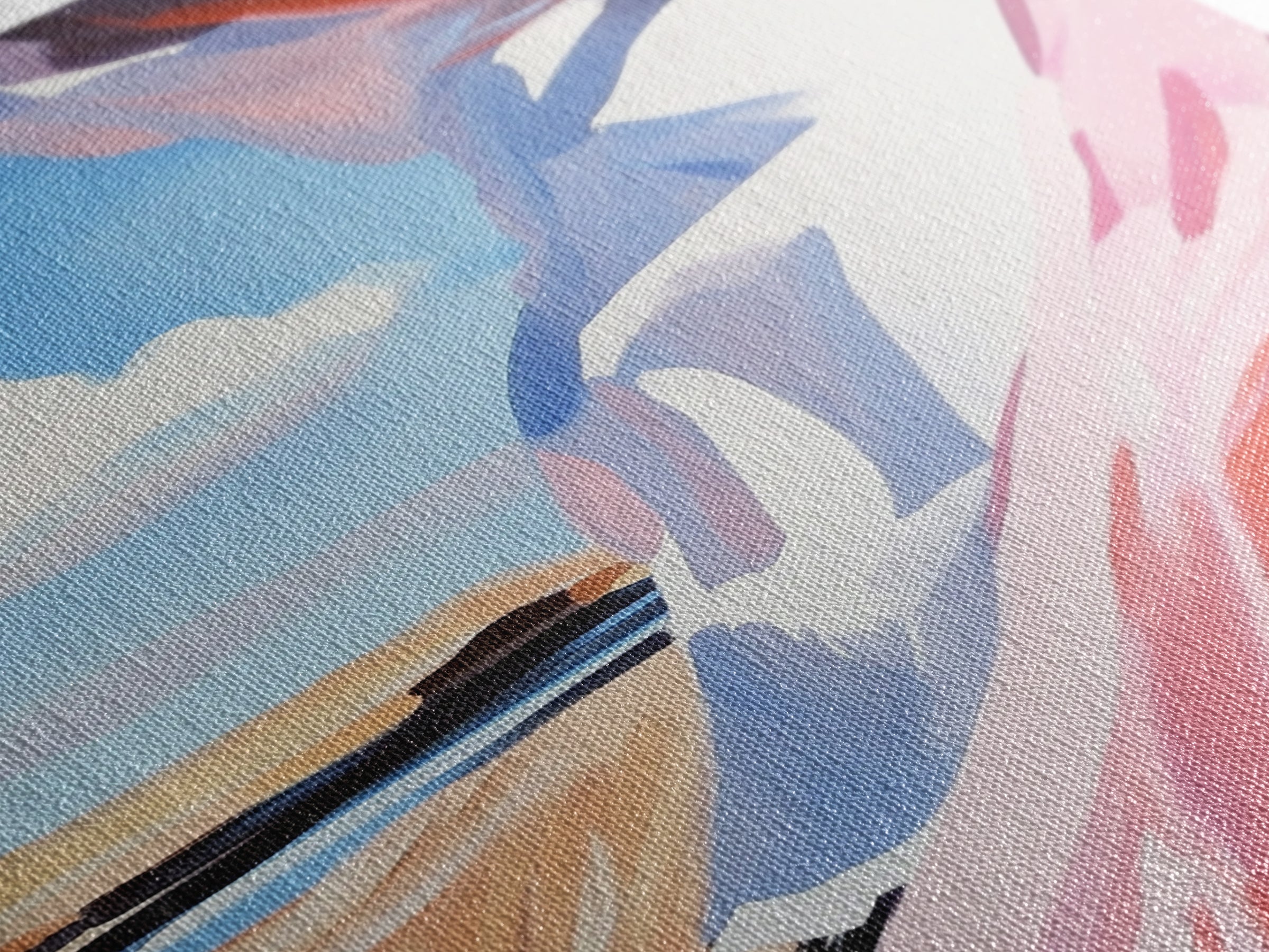 Coastal Breeze, Flowing Dress, Beach Aesthetic, Minimalist Art, Modern Home Decor, Living Room Wall Art, Framed Canvas Print