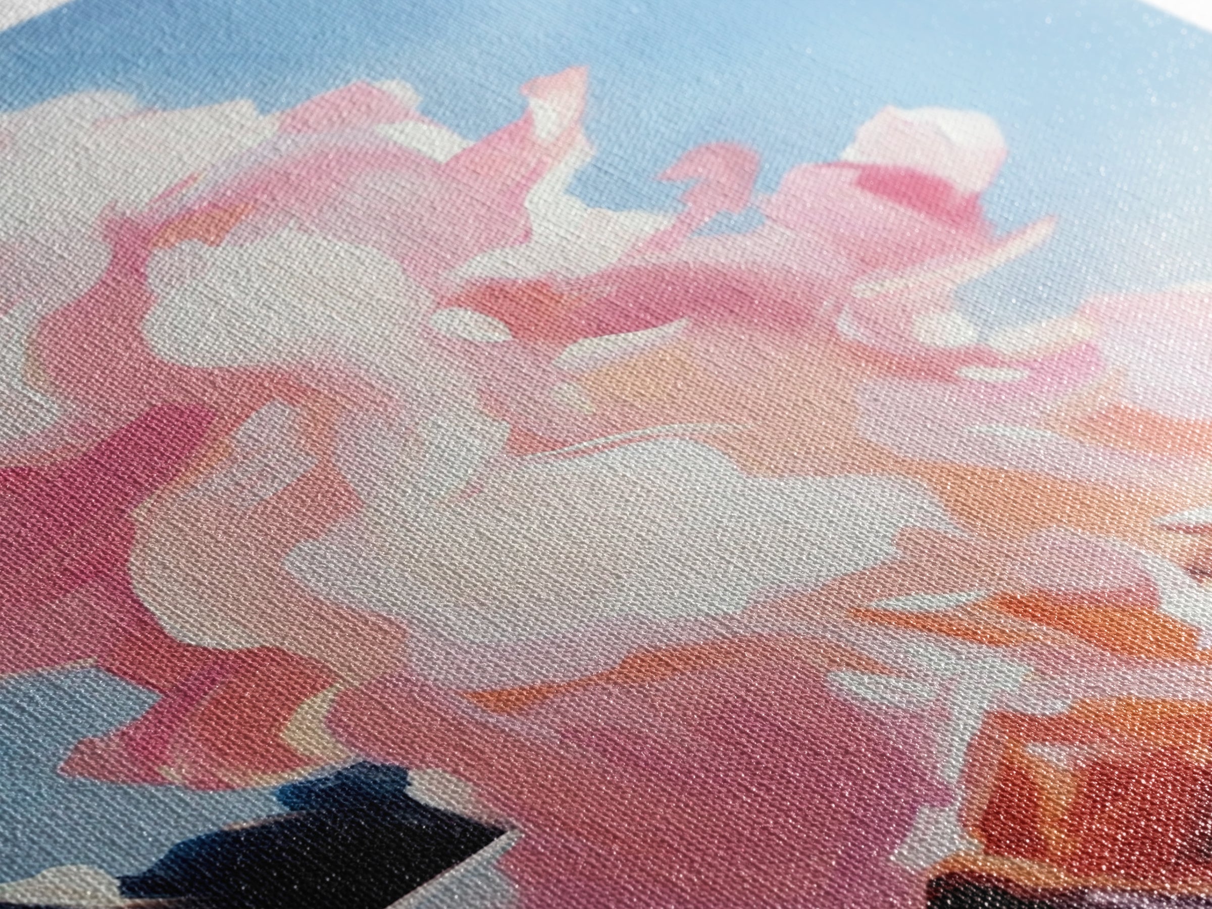 Billowing Smoke, Blazing Flames, Sunset Glow, Framed Canvas Print, Abstract Nature Art, Rustic Living Room Decor, Cozy Cabin Wall Art