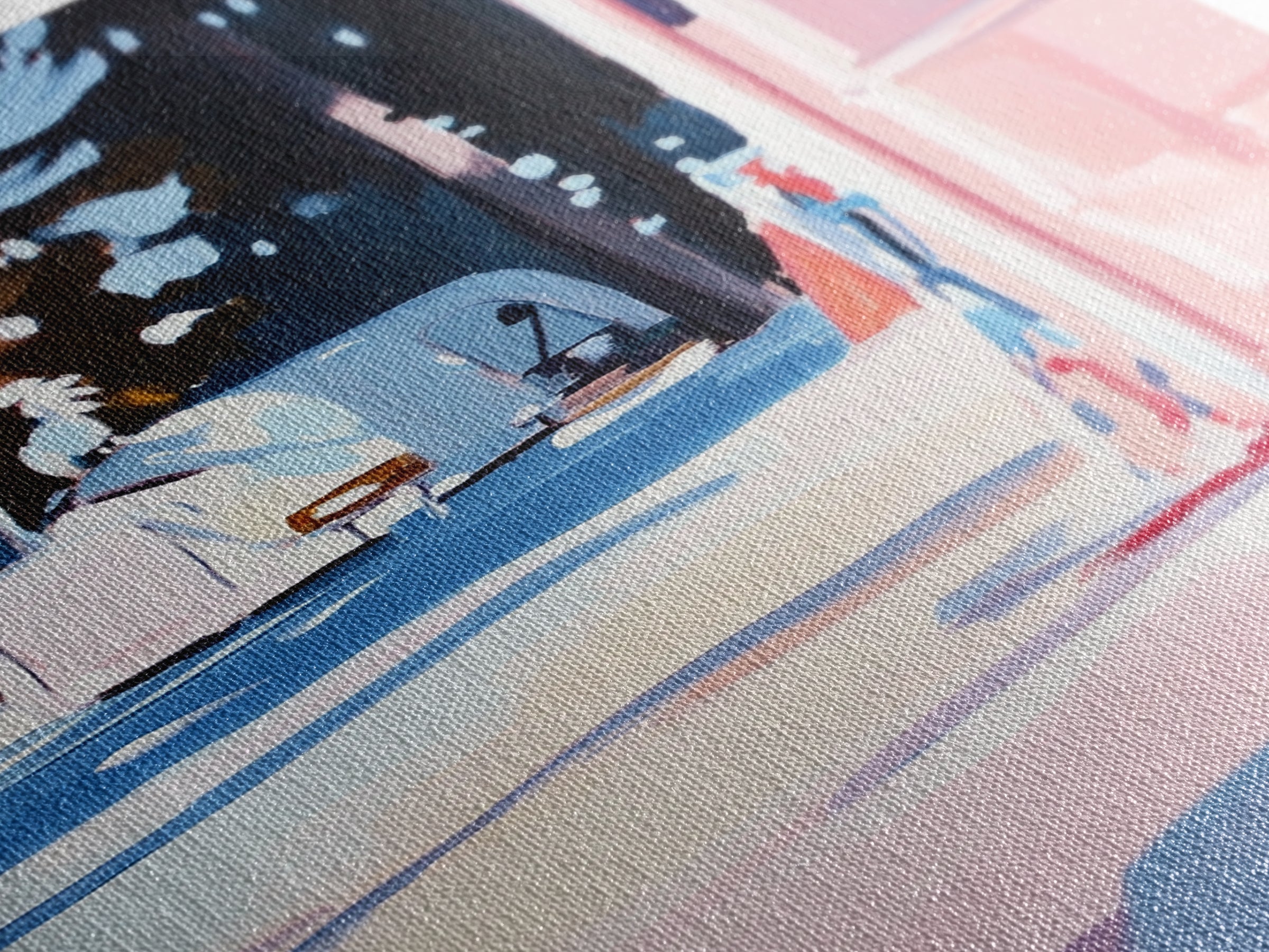 Camper Life, Forest Retreat, Cozy Camping, Canvas Print, Outdoor Adventure, RV Decor, Travel Lover Art, Scenic Nature Painting