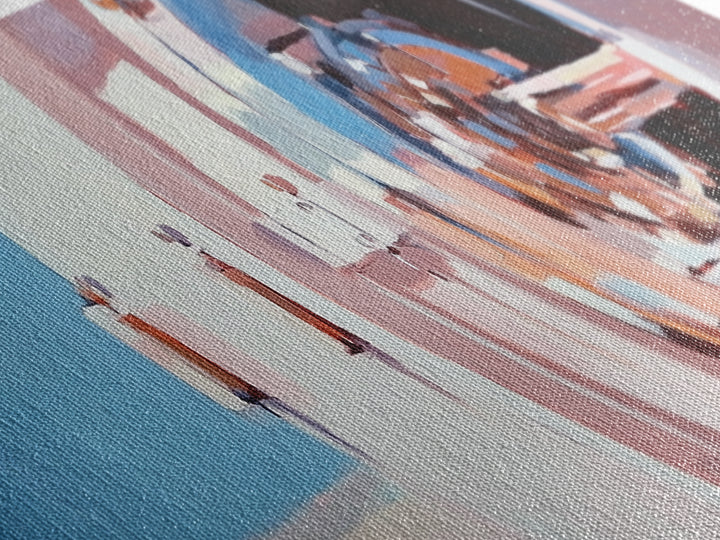 Bank Vault, Industrial Decor, Metallic Wall Art, Framed Canvas Print, Steampunk Aesthetic, Modern Office Artwork, Unique Home Decor