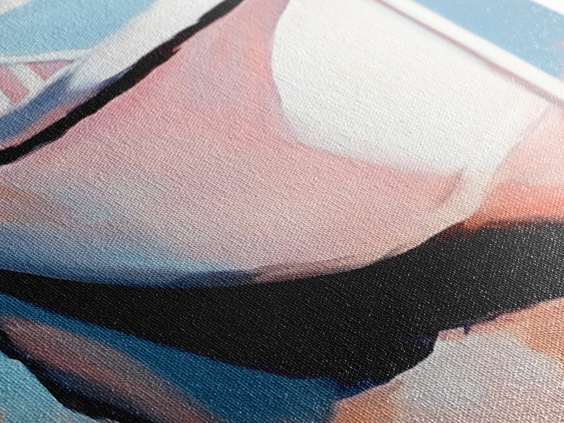 Rowboat on Shore, Nautical Scene, Pastel Coastal Art, Minimalist Ocean Print, Beach House Decor, Serene Wall Art, Canvas Print