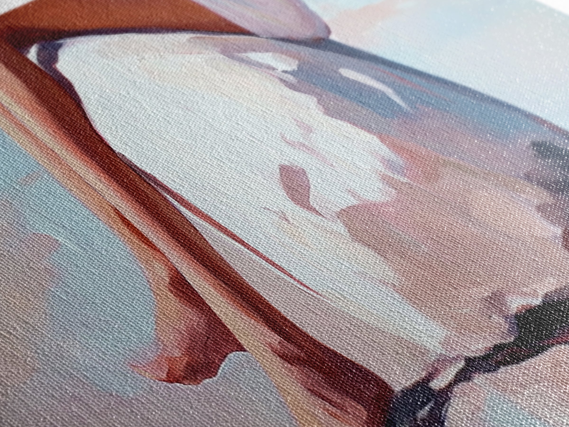 Beach Serenity, Woman Relaxing, Coastal Aesthetic, Framed Canvas Print, Minimalist Art, Boho Decor, Bedroom Wall Art, Summer Art