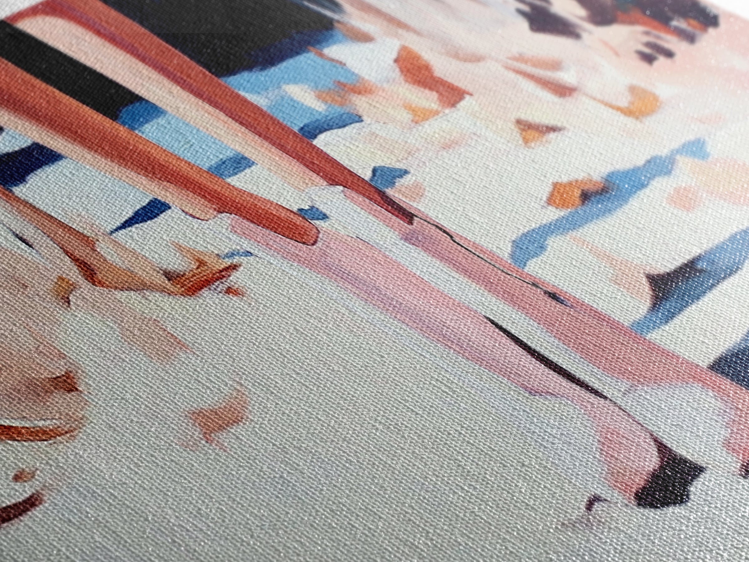 Autumn Steps, Fall Aesthetic, Cozy Vibes, Framed Canvas Print, Rustic Wall Art, Warm Tones, Bedroom Decor, Nature Inspired Artwork