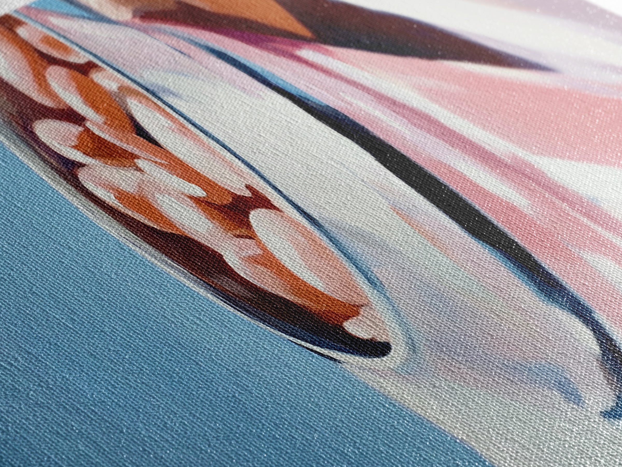 Coffee Beans Painting, Kitchen Wall Art, Warm Aesthetic Print, Coffeehouse Decor, Large Canvas Print, Modern Minimalist Art, Cafe Decor