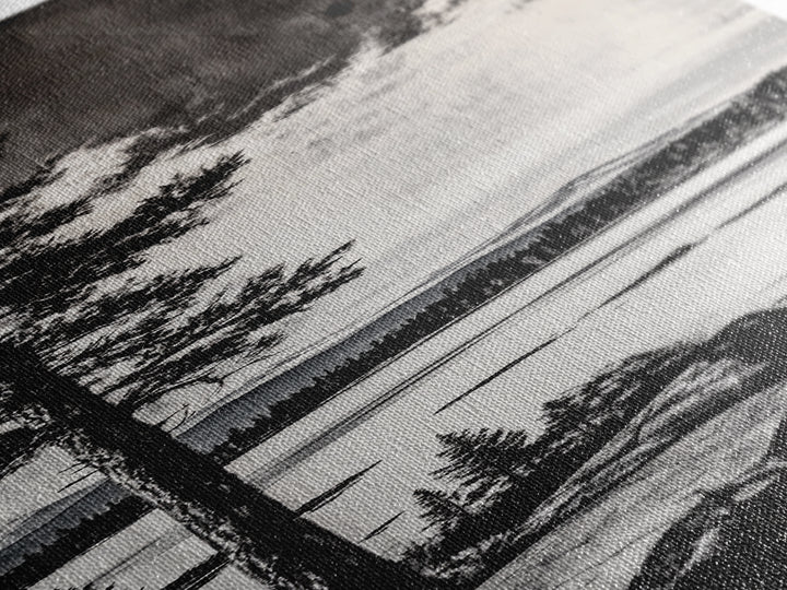 Cabin In Autumn Woods, Cozy Fall Art, Rustic Lodge Decor, Framed Canvas Print, Woodland Retreat, Warm Tones, Nature Lover’s Art