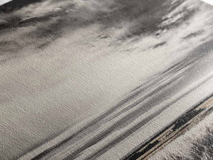 Dramatic Black and White Sky, Stormy Landscape Art, Nature Wall Decor, Rustic Farmhouse Artwork, Living Room Decor, Canvas Print