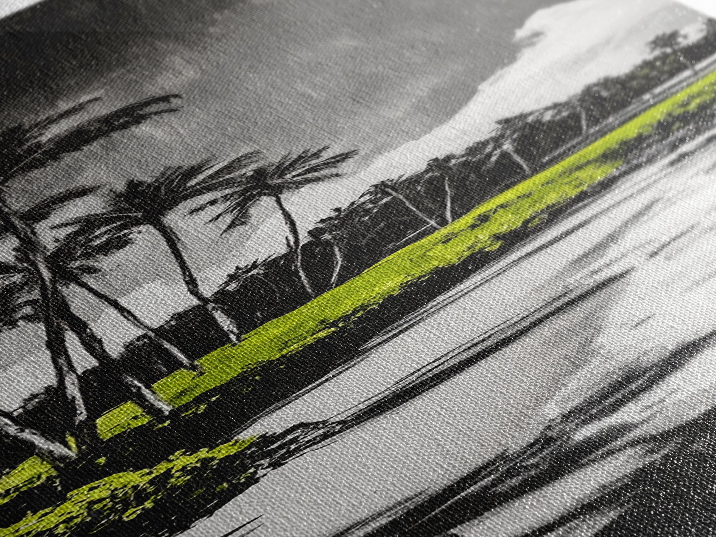 Beach Shore, Serene Seascape, Tranquil Ocean Art, Canvas Print, Coastal Wall Decor, Living Room Art, Soothing Home Decor