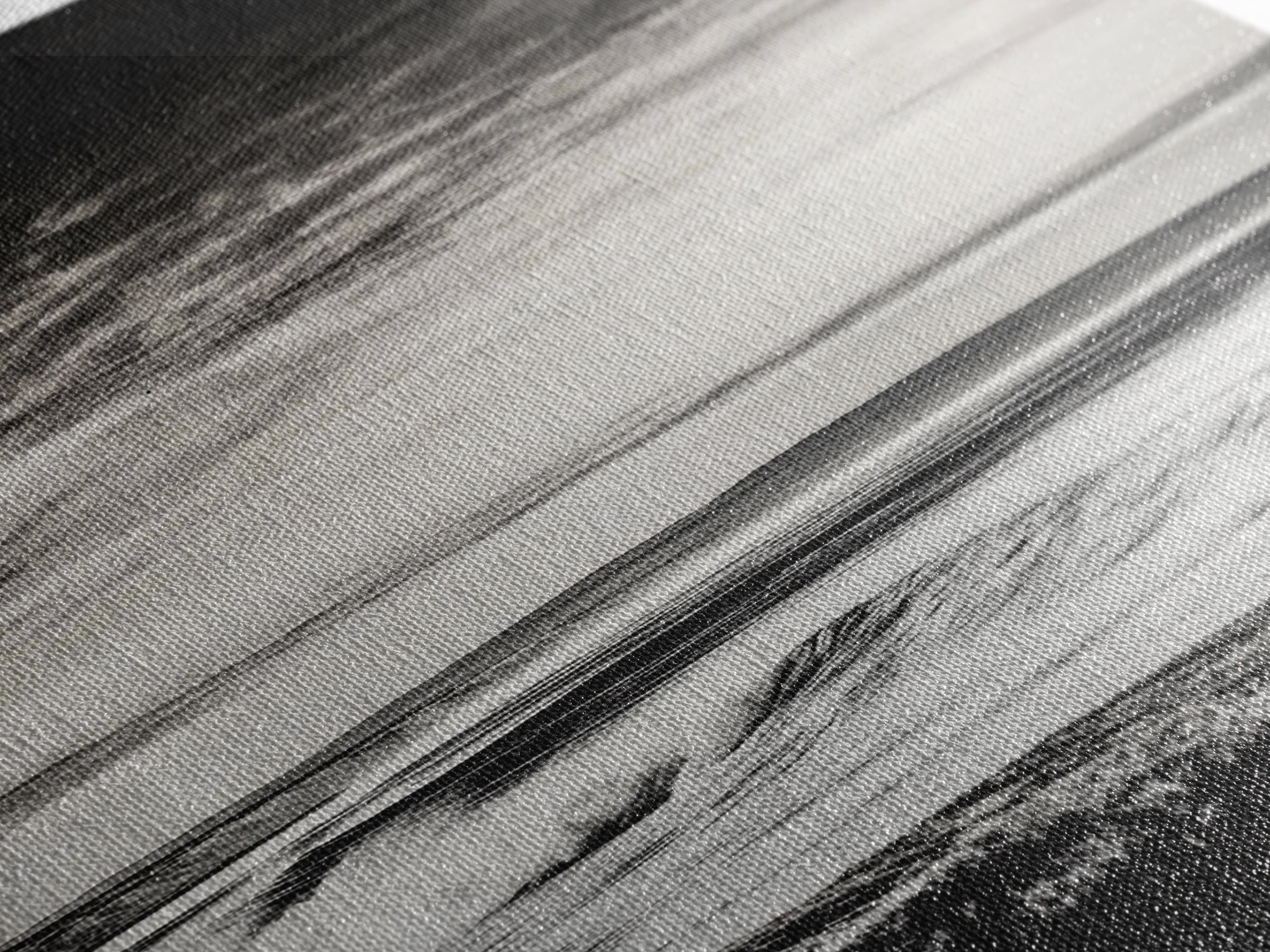 Coastal Waves, Black and White, Ocean Photography, Surf Art, Framed Canvas Print, Minimalist Decor, Beach House Wall Art