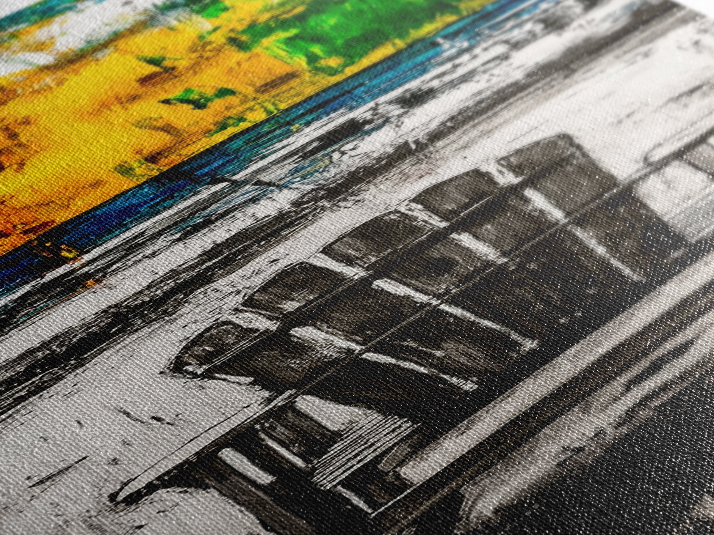 Beach Chair, Coastal Wall Art, Relaxation Painting, Framed Canvas Print, Seaside Decor, Nautical Art, Living Room Wall Art, Summer Vibes