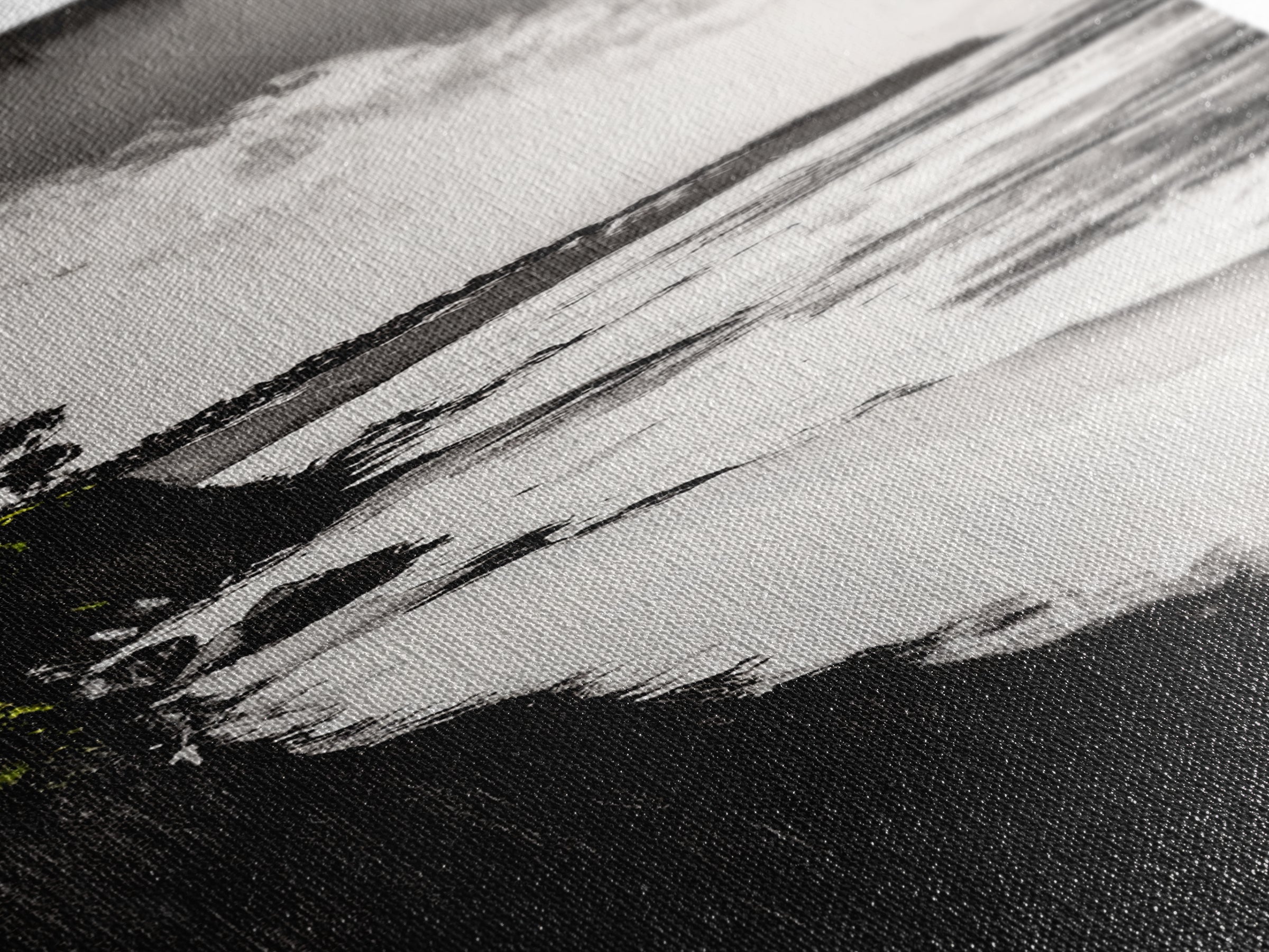 Rocky Shoreline, Ocean Waves, Abstract Seascape, Canvas Print, Nautical Wall Art, Coastal Home Decor, Modern Art, Blue White Painting