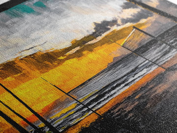 Beach Volleyball, Sunset Seascape, Warm Coastal Decor, Tropical Wall Art, Living Room Artwork, Golden Hour Beach Scene, Framed Canvas Print