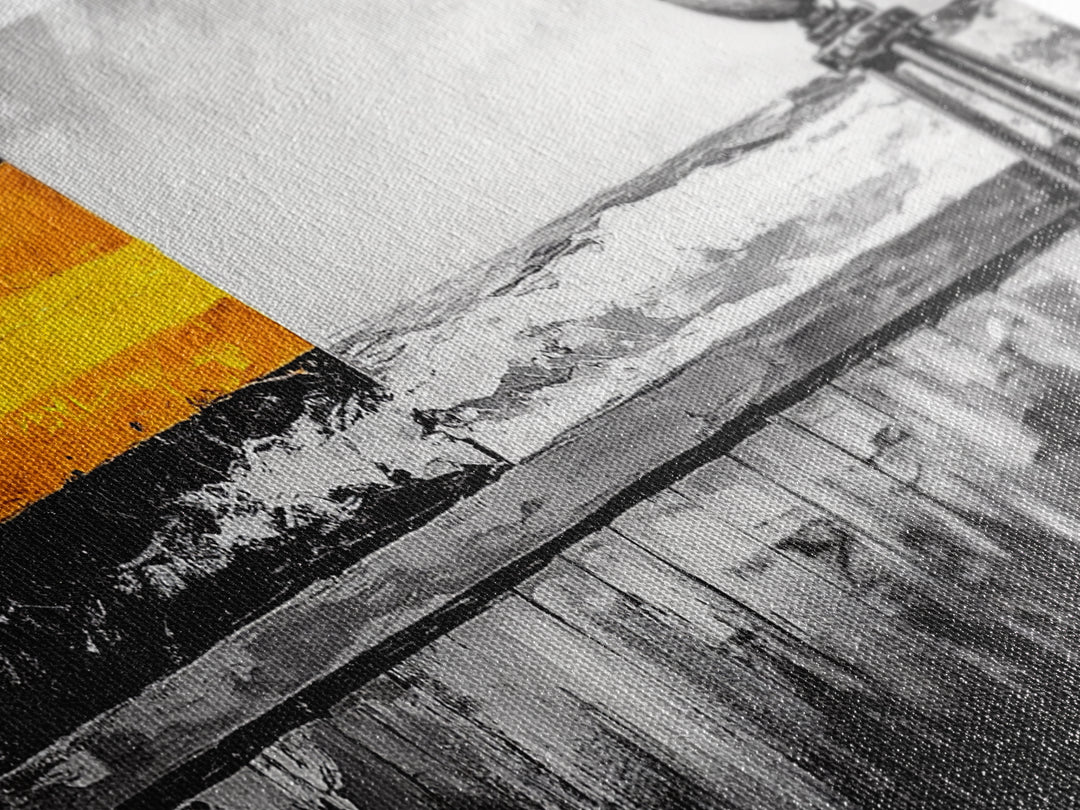 Buoy, Nautical, Ocean, Abstract, Framed Canvas Print, Coastal Decor, Beach House Wall Art, Minimalist Art, Modern Abstract Painting