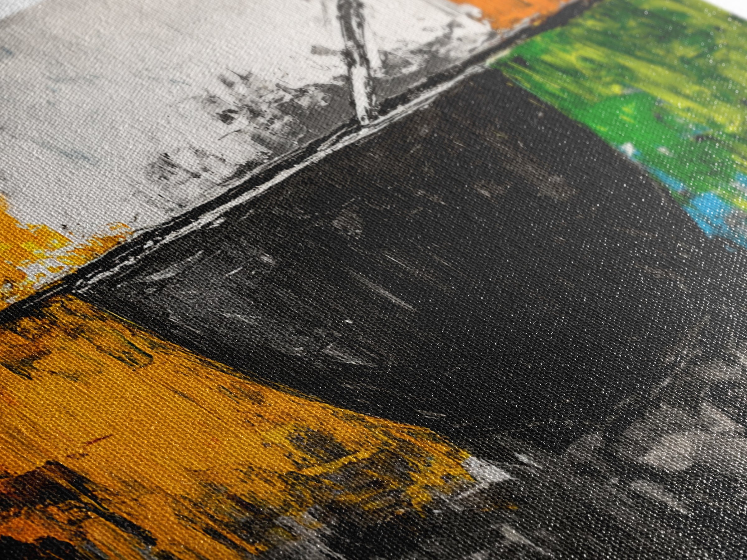 Abstract Bowl, Minimalist Kitchen Art, Modern Wall Decor, Framed Canvas Print, Contemporary Abstract Art, Dining Room Wall Art