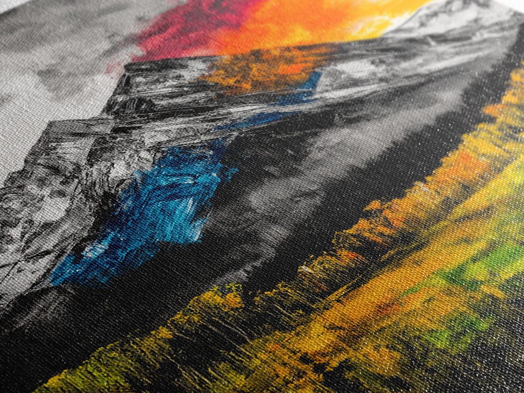 Abstract Ocean, Blue Waves, Coastal Art, Canvas Print, Beach Wall Decor, Modern Seascape, Minimalist Painting, Living Room Art