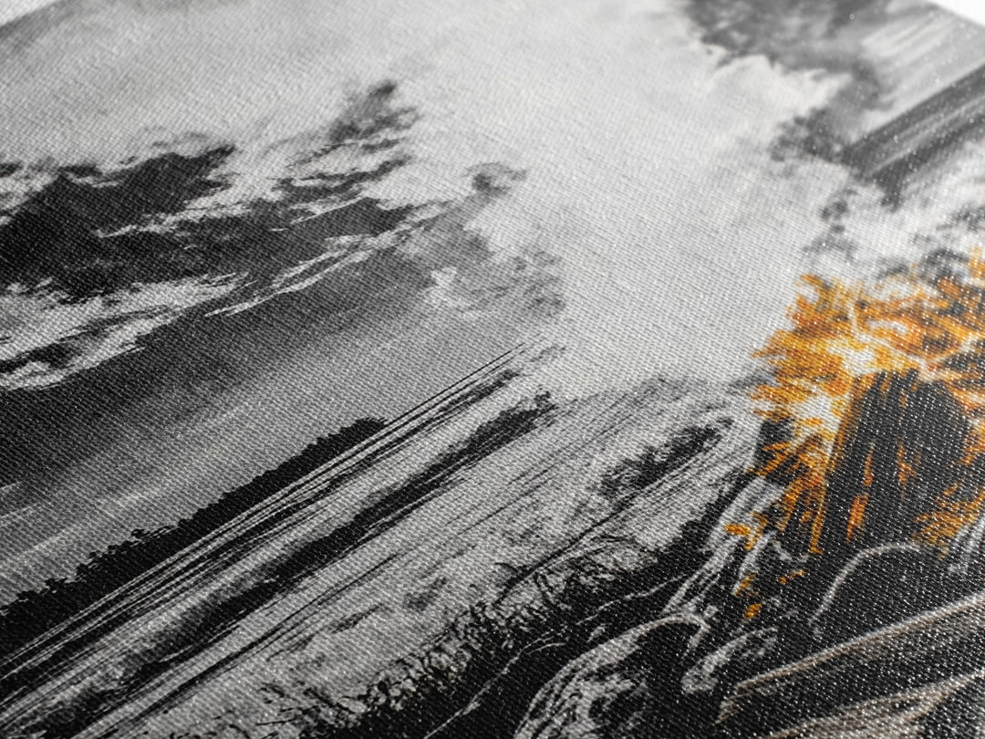 Bonfire on Beach, Coastal Sunset, Framed Canvas Print, Fall Wall Art, Warm Glow Art, Ocean Inspired Decor, Rustic Firelight, Home Accent