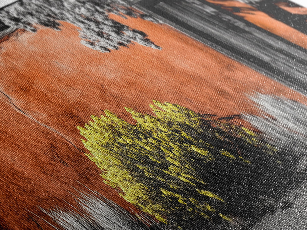 Rustic Adobe, Desert Home, Southwest Art, Framed Canvas Print, Earth Tone Wall Art, Boho Aesthetic, Living Room Decor, Warm Neutral Tones