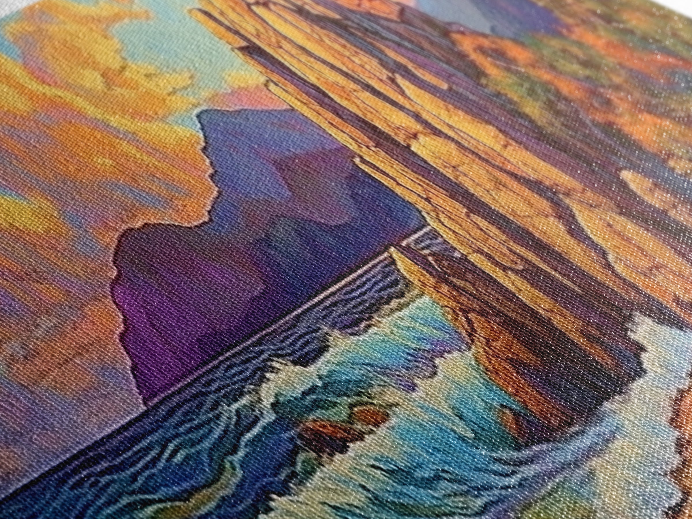 Coastal Rocks, Ocean Cliffs, Sunset Clouds, Canvas Print, Bold Seascape Wall Art, Living Room Fall Decor, Nature Inspired Aesthetic