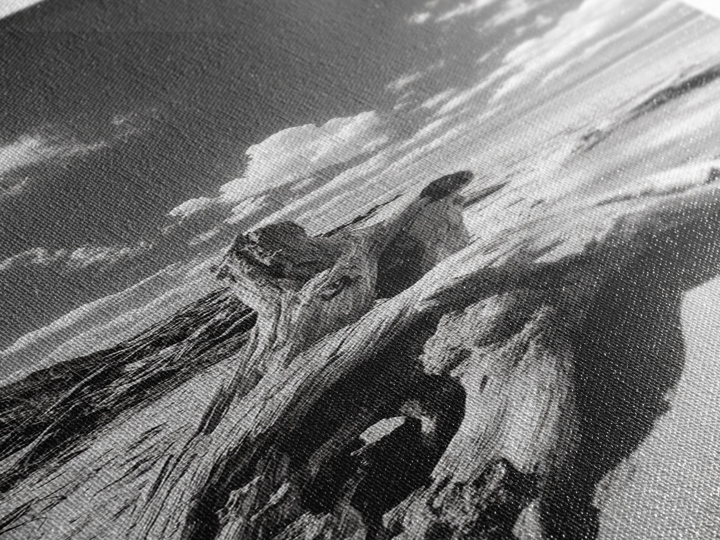 Coastal Driftwood, Sandy Beach, Ocean View, Rustic Style, Canvas Print, Fall Wall Art, Bathroom Decor, Nature Photography Art