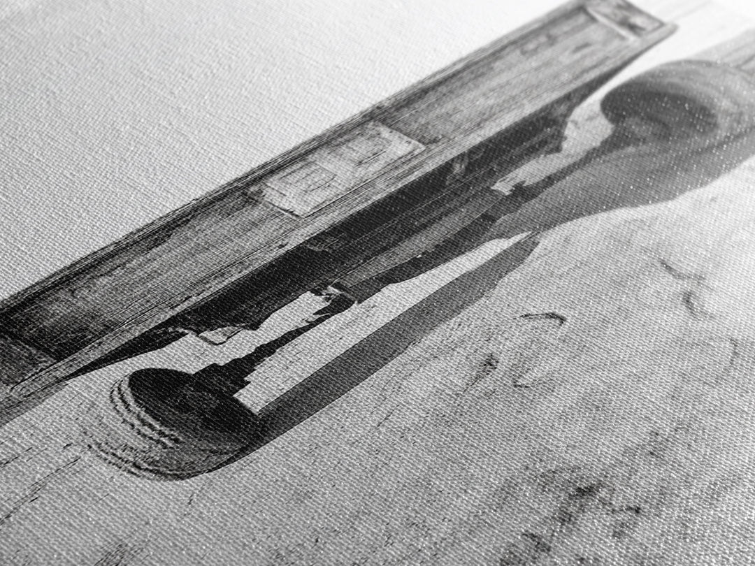 Desert Wagon, Abandoned Cart, Rustic Sandscape, Framed Canvas Print, Farmhouse Wall Art, Neutral Tones, Vintage Desert Scene, Fall Style