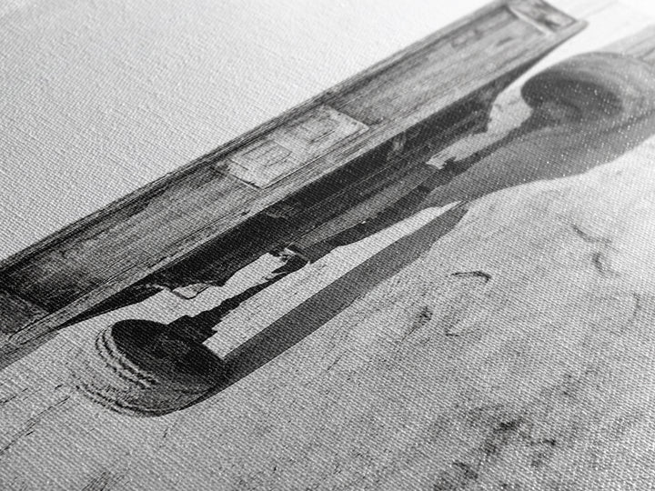 Desert Wagon, Abandoned Cart, Rustic Sandscape, Framed Canvas Print, Farmhouse Wall Art, Neutral Tones, Vintage Desert Scene, Fall Style