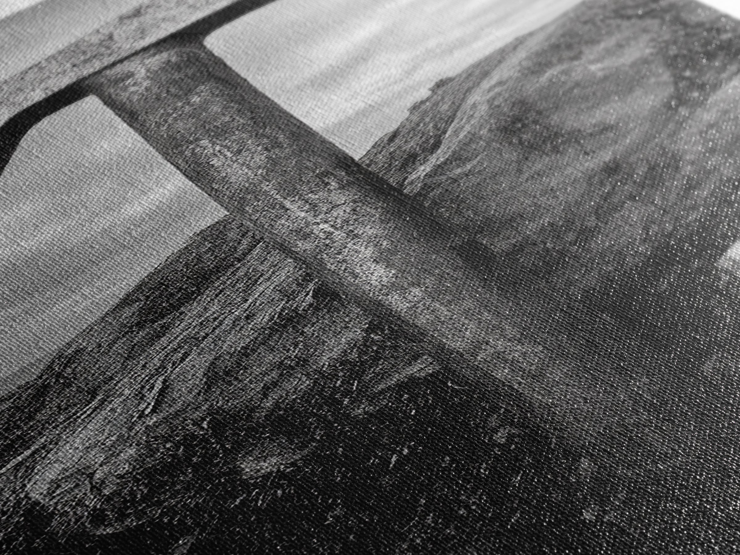 Rustic Axe Decor, Woodsy Cabin Vibes, Nature Photography, Masculine Art, Framed Canvas Print, Man Cave Decor, Garage Wall Art