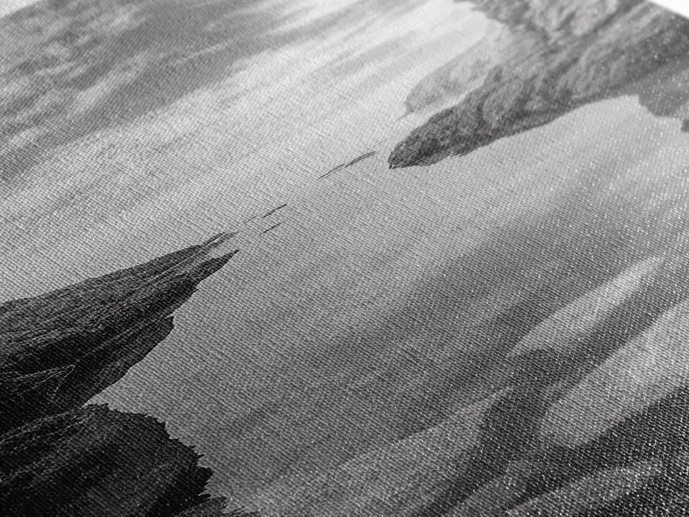 Rocky Ocean Cove, Peaceful Coastal Passage, Zen Nature Art, Framed Canvas Print, Bathroom Print, Coastal Entryway Wall Art, Beach House Decor