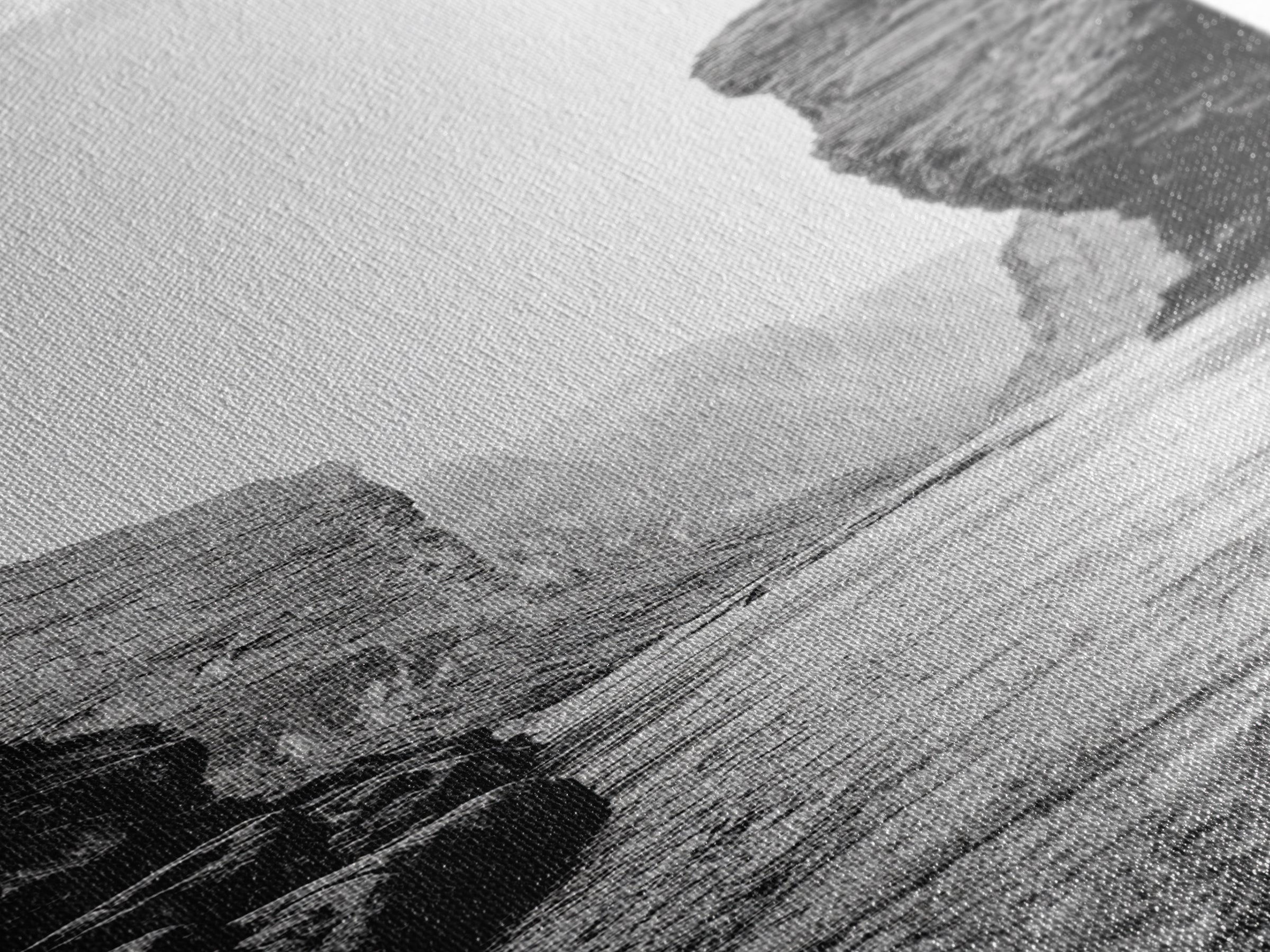 Canyon River, Rugged Passage, Rock Formations, Canvas Print, Nature Explorer Decor, Living Room or Cabin Rustic Wall Art, Bathroom Art