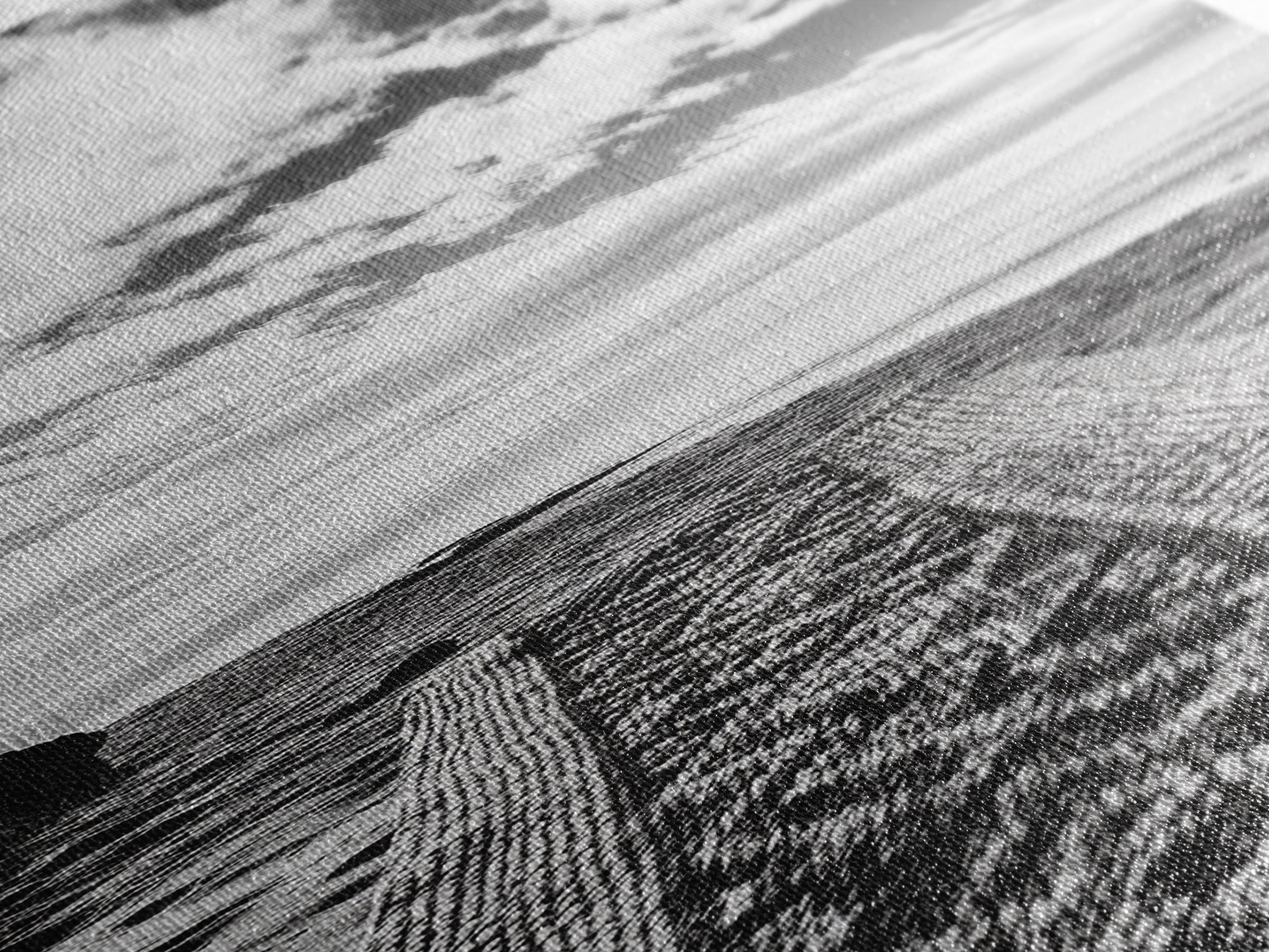 Beach Tapestry, Peaceful Shoreline, Boho Coastal, Framed Canvas Print, Yoga Room Wall Art, Neutral Beach Decor, Relaxing Home Vibe