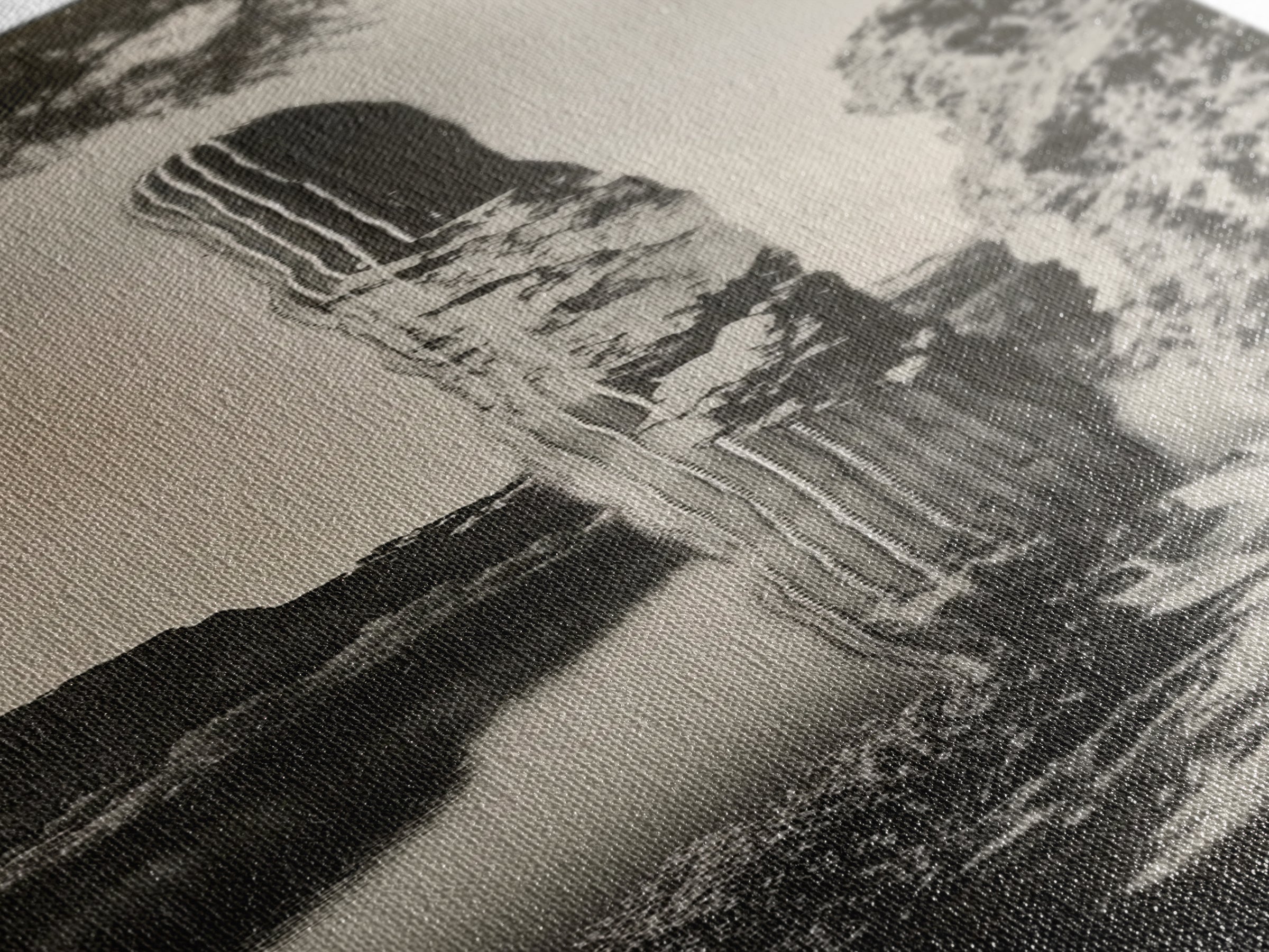 Desert Cactus Art, Surreal Nature Print, Moody Landscape Wall Art, Living Room Decor, Framed Canvas Print, Boho Western Aesthetic