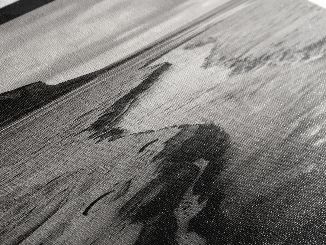 River Path Art, Coastal Landscape Decor, Nature Scene Wall Art, Minimalist Earth Tones, Framed Canvas Print, Beach House Vibe