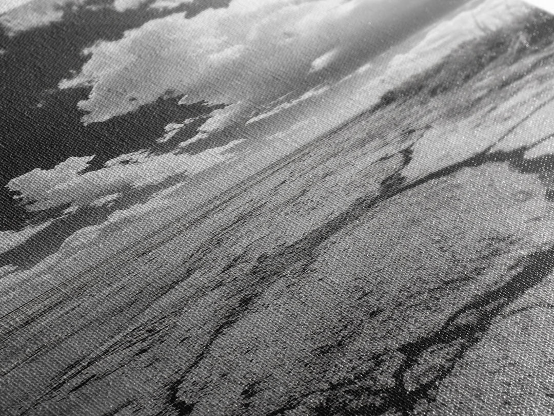 Cracked Earth Shore, Rustic Desert Vibe, Nature Texture Print, Fall Living Room Art, Framed Canvas Print, Earthy Minimalist Decor