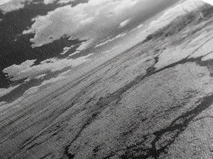 Cracked Earth Shore, Rustic Desert Vibe, Nature Texture Print, Fall Living Room Art, Framed Canvas Print, Earthy Minimalist Decor