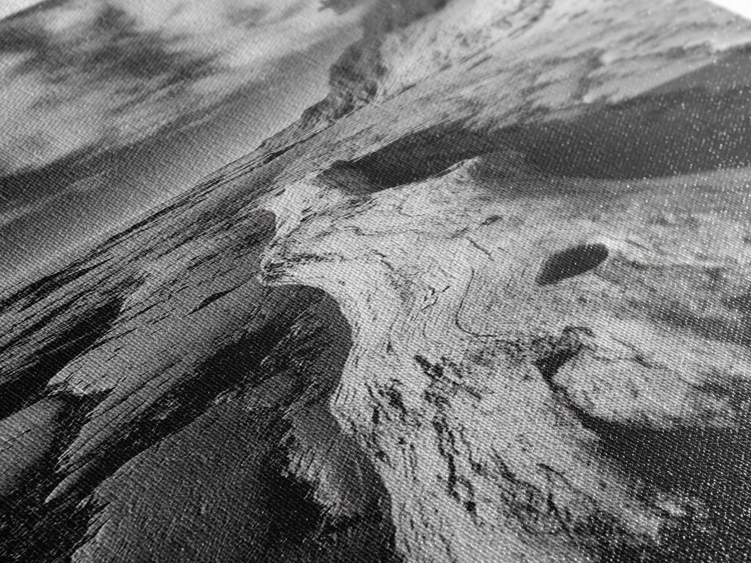 Driftwood Beach, Ocean Texture, Nature Scene, Canvas Print, Rustic Beach Decor, Coastal Wall Art, Bathroom Art, Moody Seaside Print