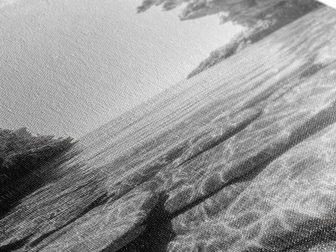 Crystal Cove, Reflections Water, Seaside Stones, Canvas Print, Tranquil Coastal Wall Art, Beach Bathroom Decor, Minimalist Style