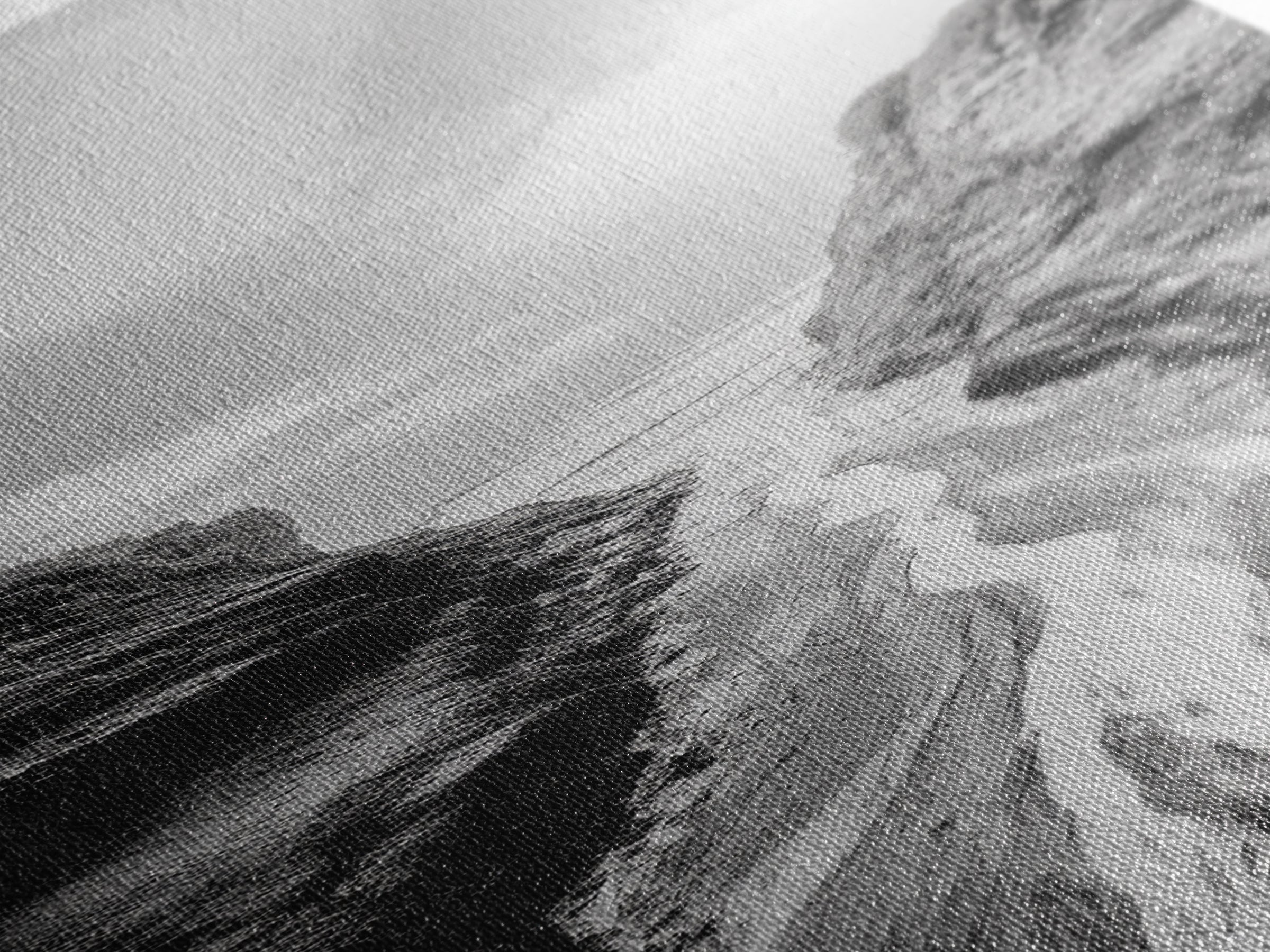 Canyon Stream Path, Ocean Rock Passage Art, Nature Landscape Photography, Canvas Print, Bathroom Wall Decor, Modern Coastal Art