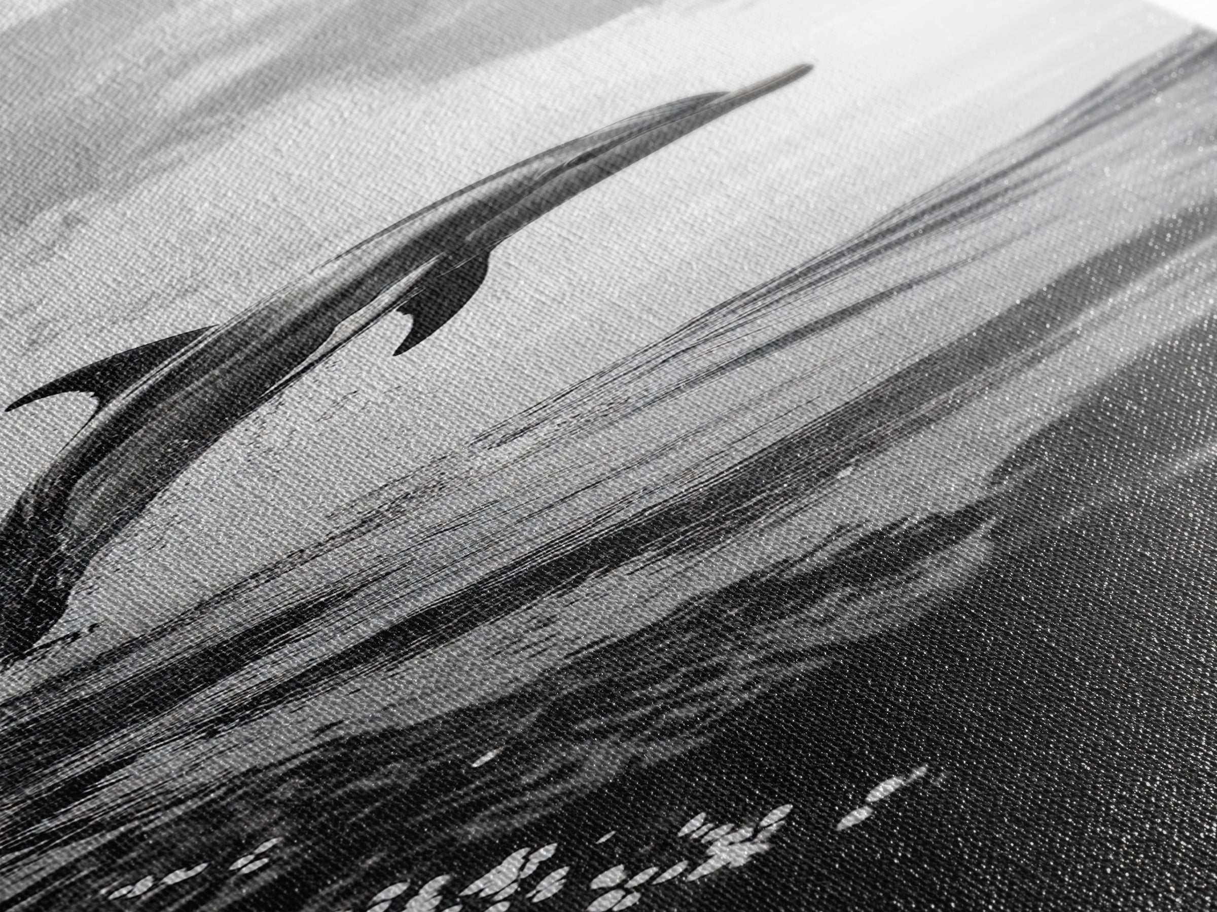 Dolphin Ocean Jump, Black and White Sea Life Print, Coastal Marine Wall Art, Canvas Print, Beach House Decor, Nature Photography